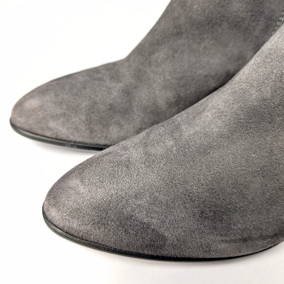 Aquatalia Gray Suede Knee-High Boots – Size 5M - Picture 4 of 7